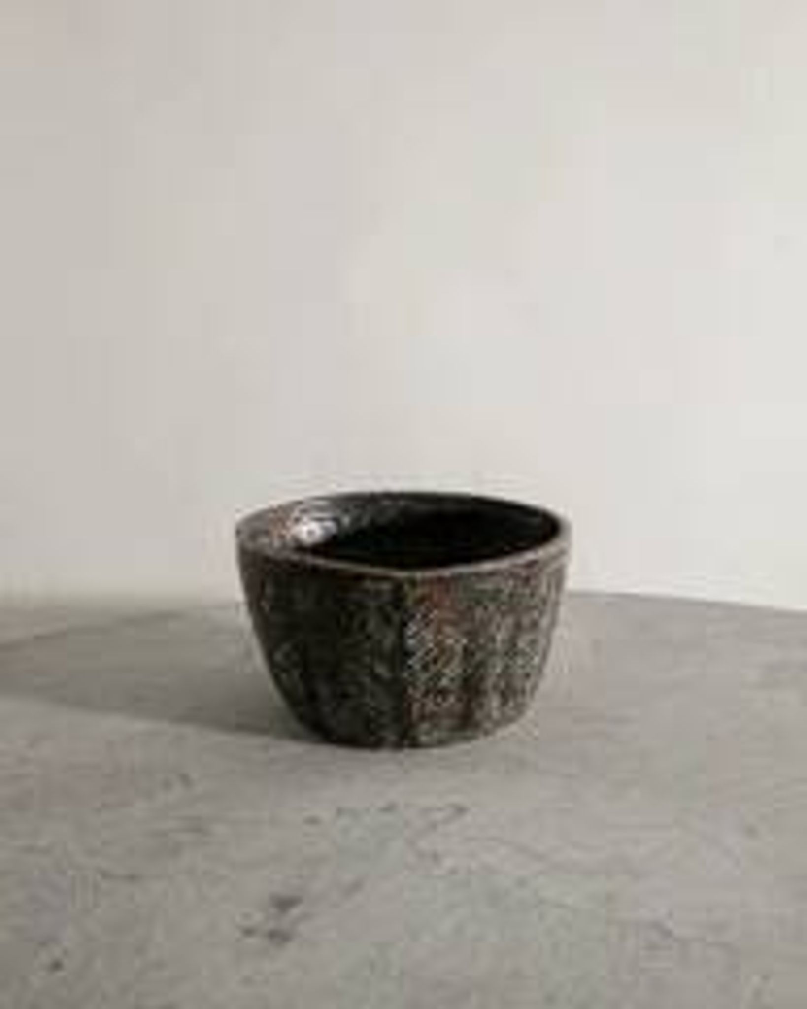 Vintage Swedish Mid Century Ceramic Bowl by Carl-Harry Stålhane, 1950s