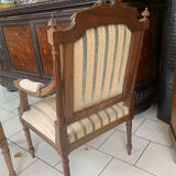 Paire fauteuil, style Louis XVI circa 1900