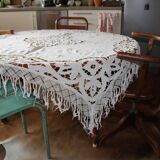 Old tablecloth