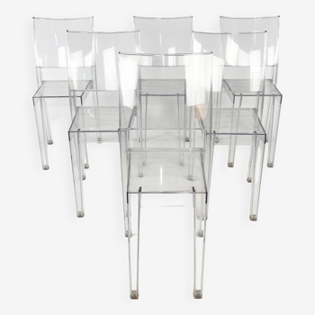 Set of 6 La Marie Chairs by Starck for Kartell, 1990s