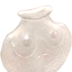 Vase poisson cristal de bayel cristallerie royal de champagne
