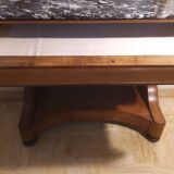 Marbled console