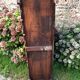 Breton chest bench carved from the early 20th century in solid oak.