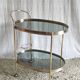 Solid brass trolley / bar service - 60s/70s
