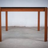 Teak and Glass Coffee Table, Denmark, 1960s