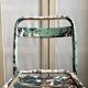 Chaise de jardin Tolix en métal vert n°4