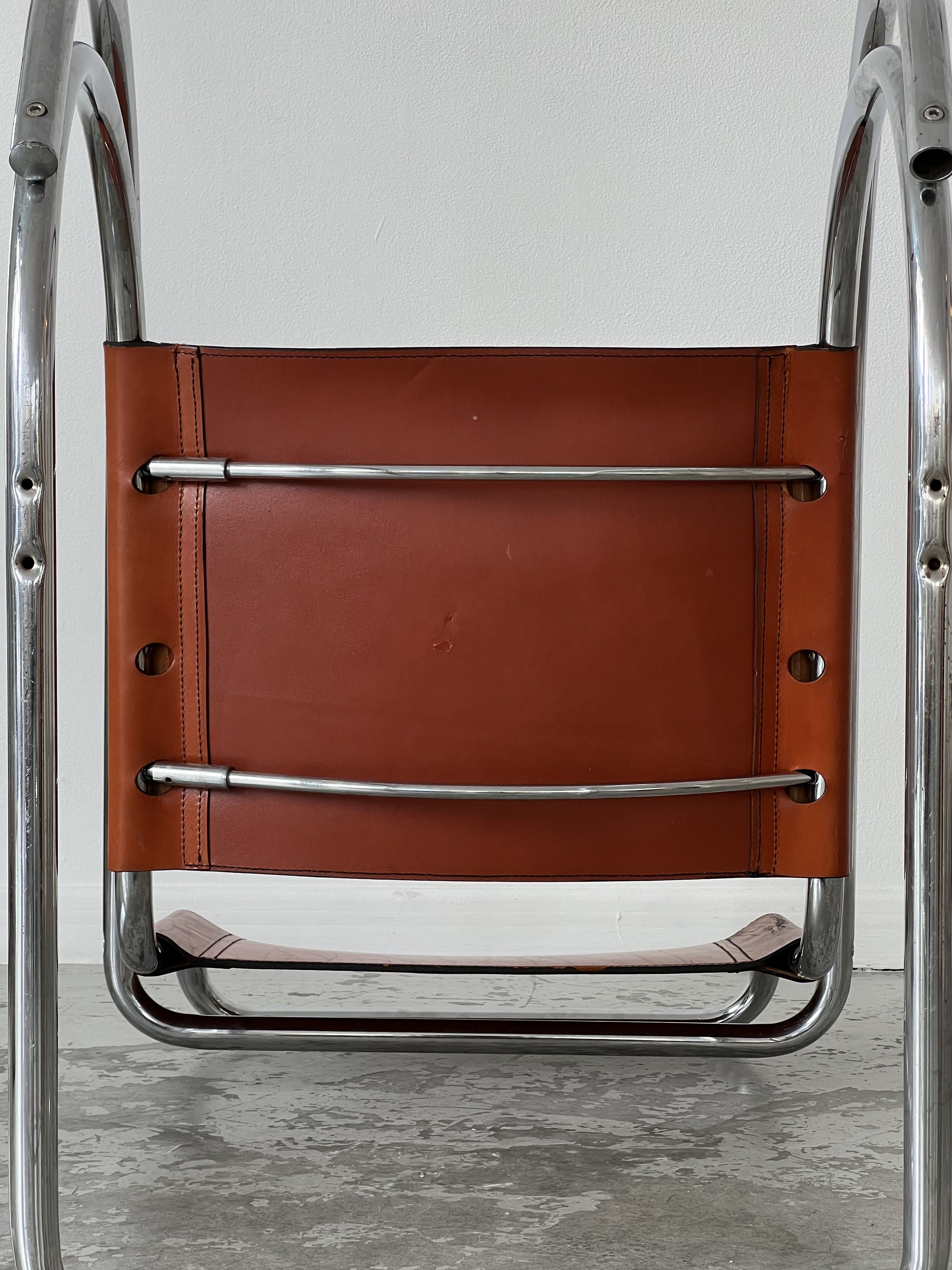 MR20 armchair by Ludwig Mies van der Rohe for Knoll international 60s