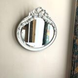 Antique stucco mirror