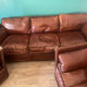 Roche Bobois leather sofa