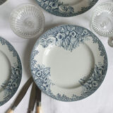 Old 4 plates "Narcisses"