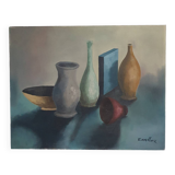 Nature morte à l'huile
