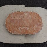 Travertine coffee table 1970