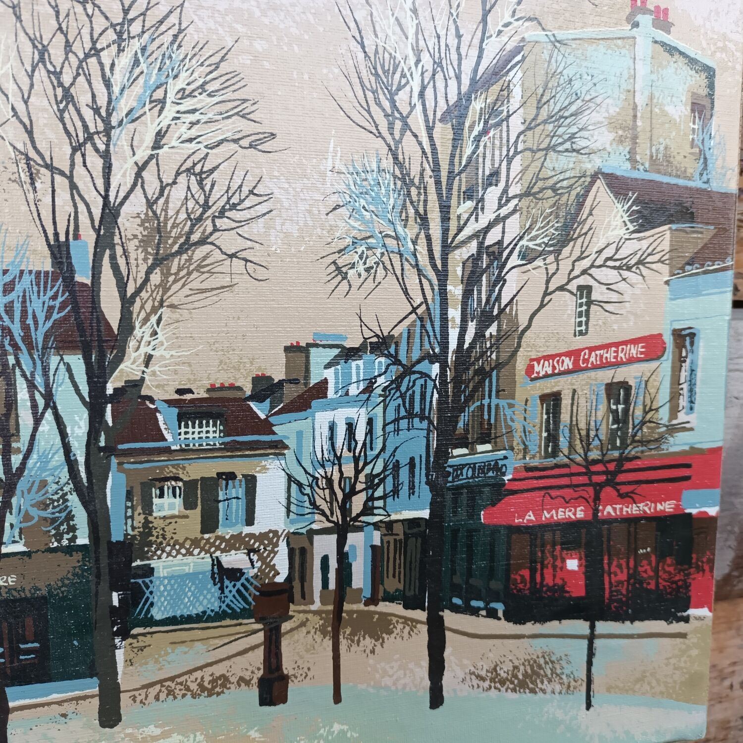 Painting of Montmartre