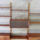 Scandinavian modular shelving system by Poul Cadovius for Gustav Bahus