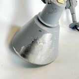 Mid-Century AURE set of two rare wall lamps in metal. Italy 1960s