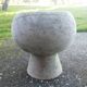 Vintage robert pansart outdoor armchair for elo in fiber cement.