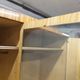 1960 Scandinavian wardrobe, atypical blond wood varnished, 4 doors 3