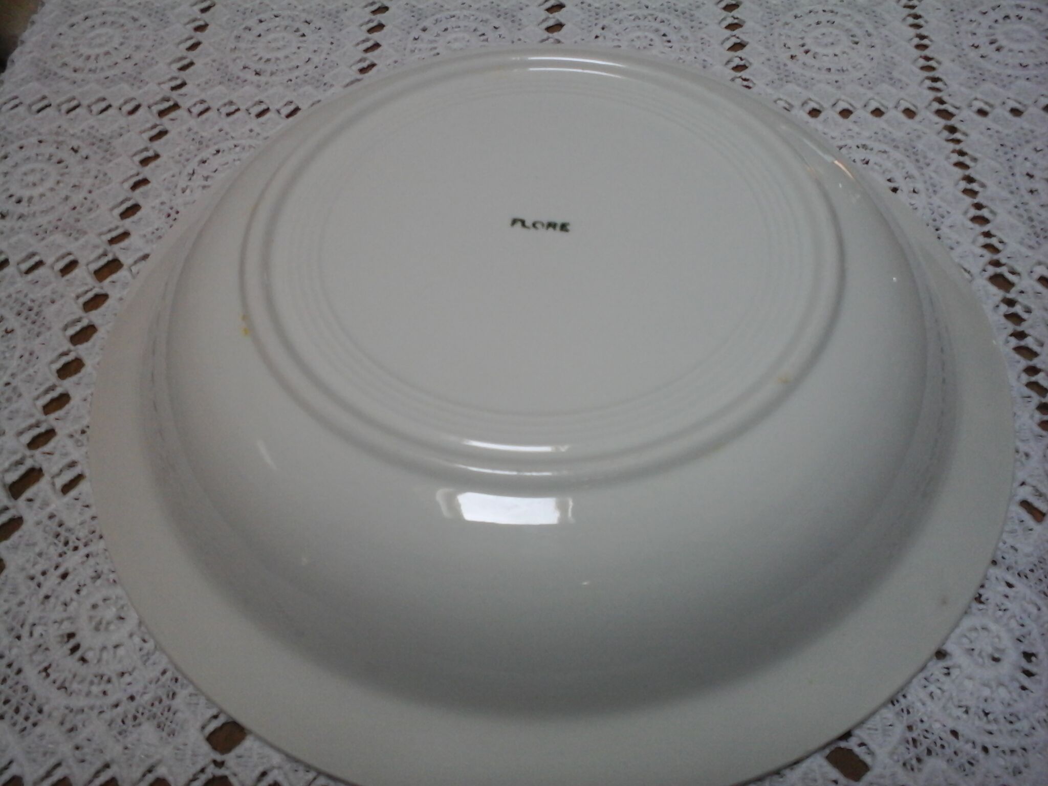 Plat creux Flore Pexonne