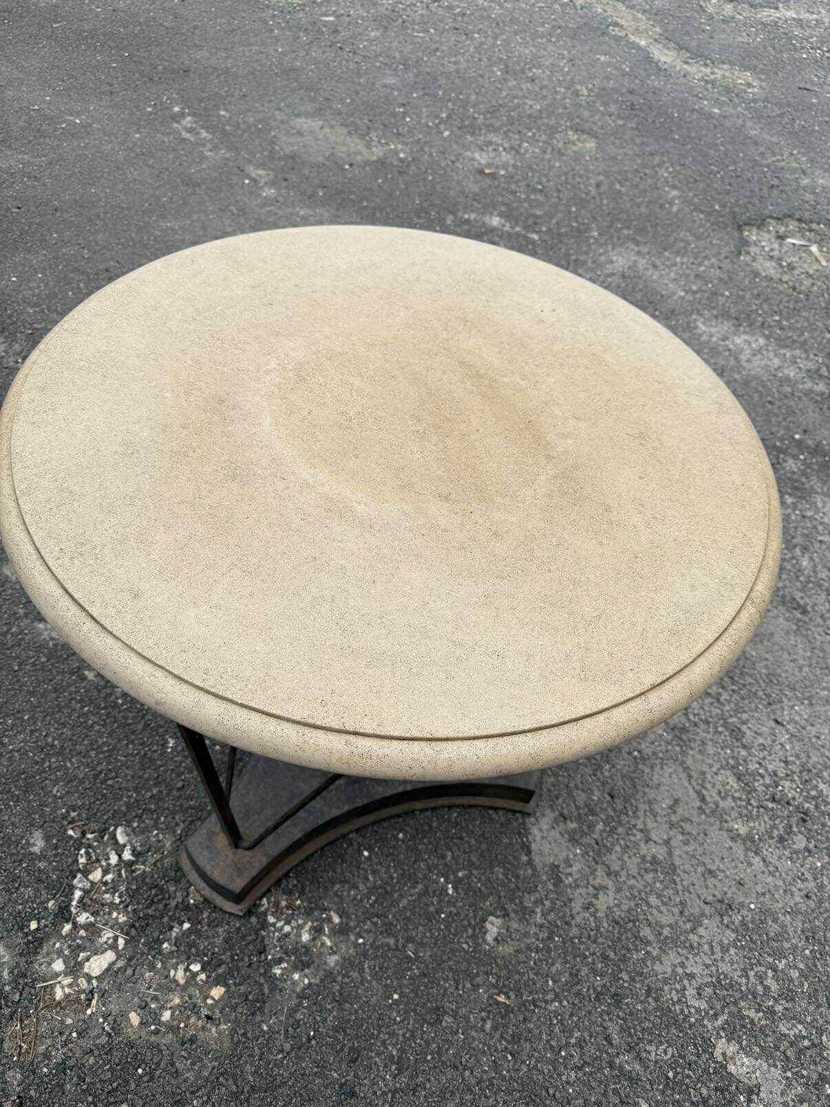 Gueridon Art Deco bistro table