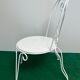 Garden furniture wrought iron year 50-60