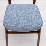 Six of Edmondo Palutari for Dassi Mid-Century Italian Teak Dining Chairs,50