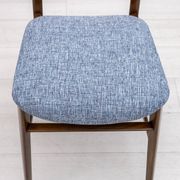 Six of Edmondo Palutari for Dassi Mid-Century Italian Teak Dining Chairs,50