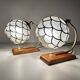 Paire lampes art déco vintage