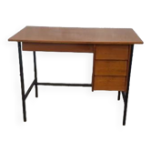 Vintage wood and metal desk