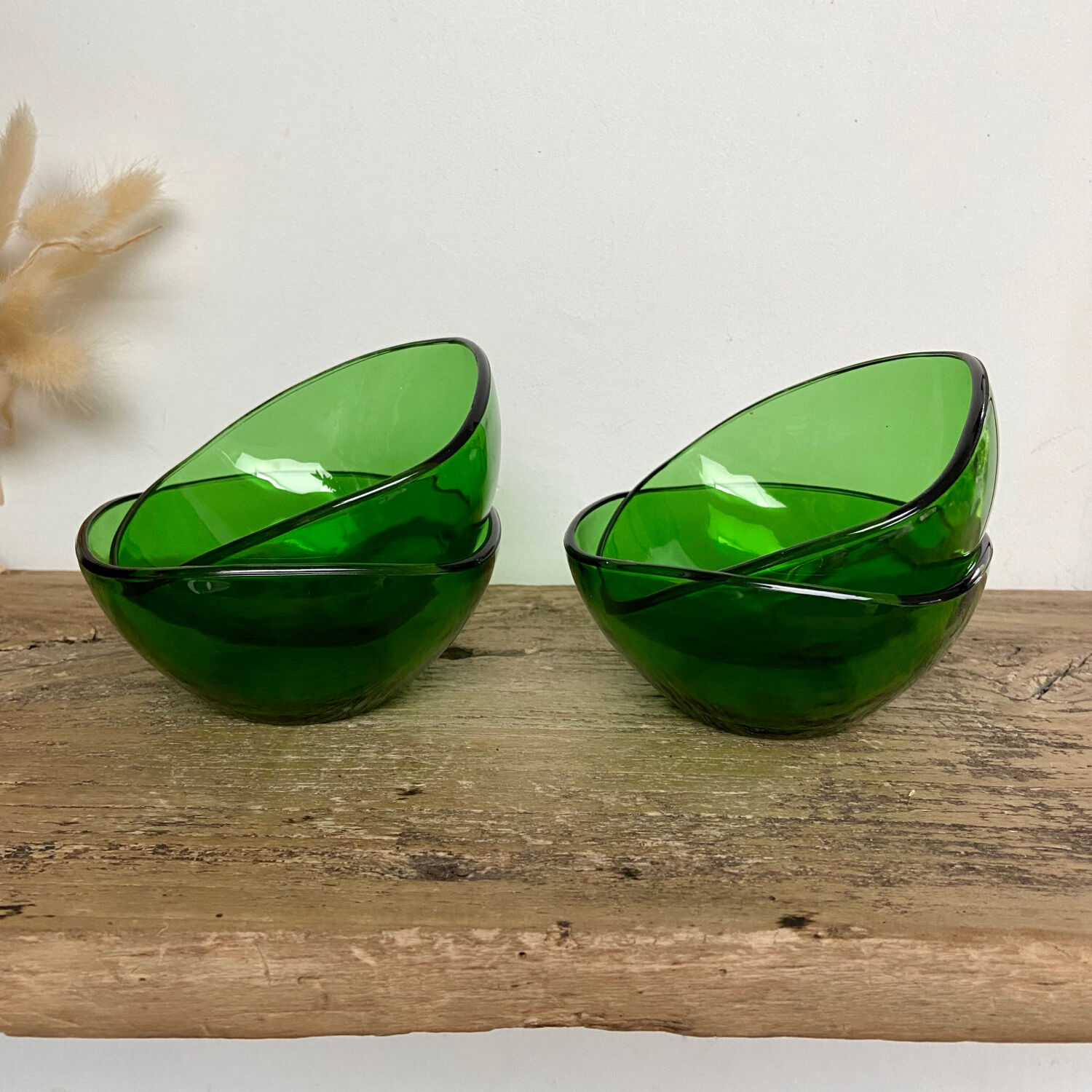 4 vintage vereco france cups