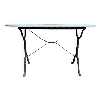 Marble top bistro table