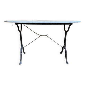 Marble top bistro table