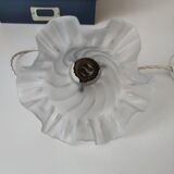Lustre en verre poli