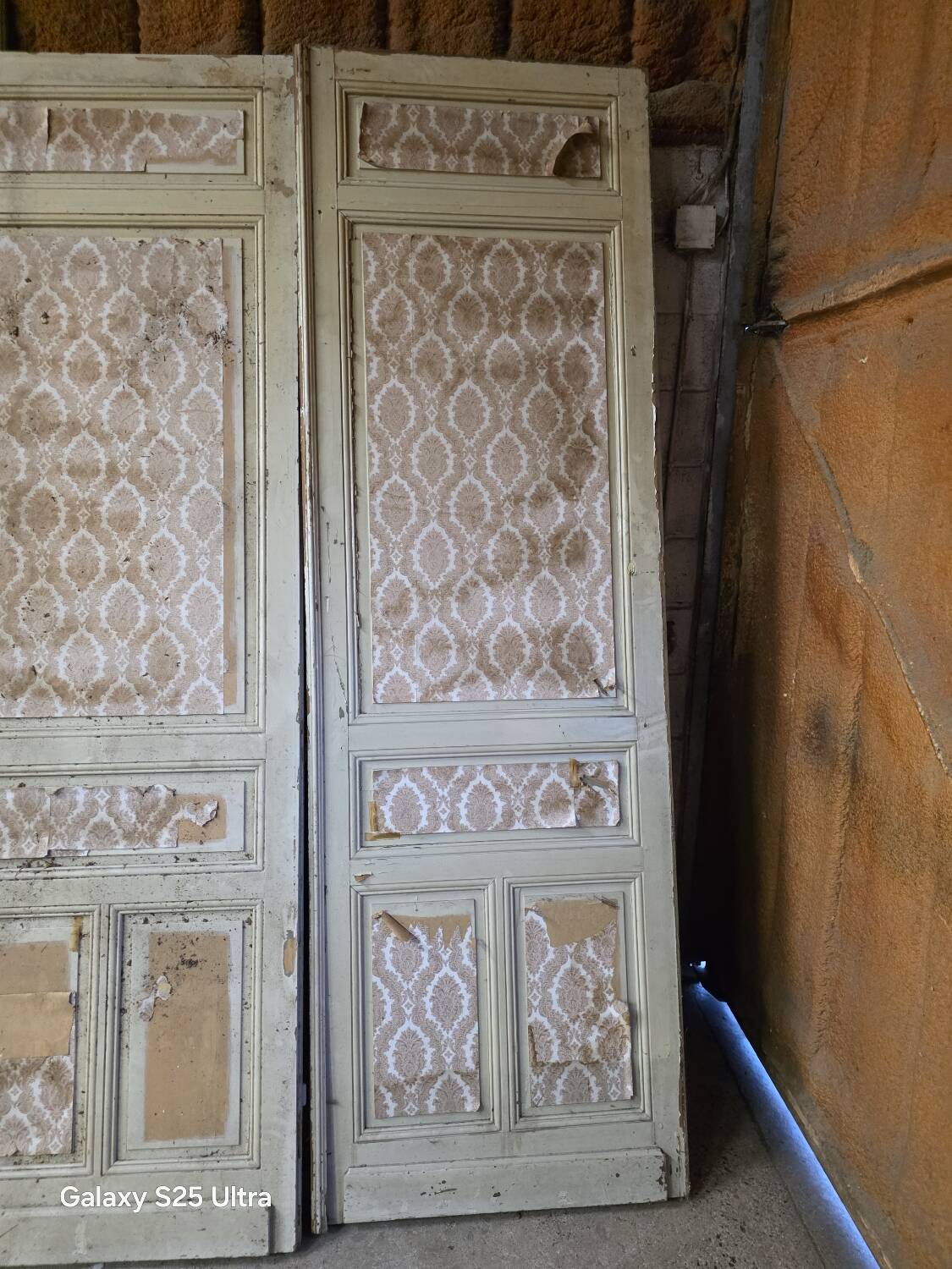 4 old partition doors from the 19th century