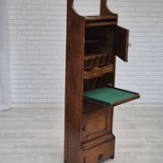 Armoire murale, bon état d'origine, bois de chêne, années 50, design scandinave