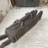 Old Berber wooden chest
