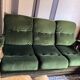 Velvet sofa bed