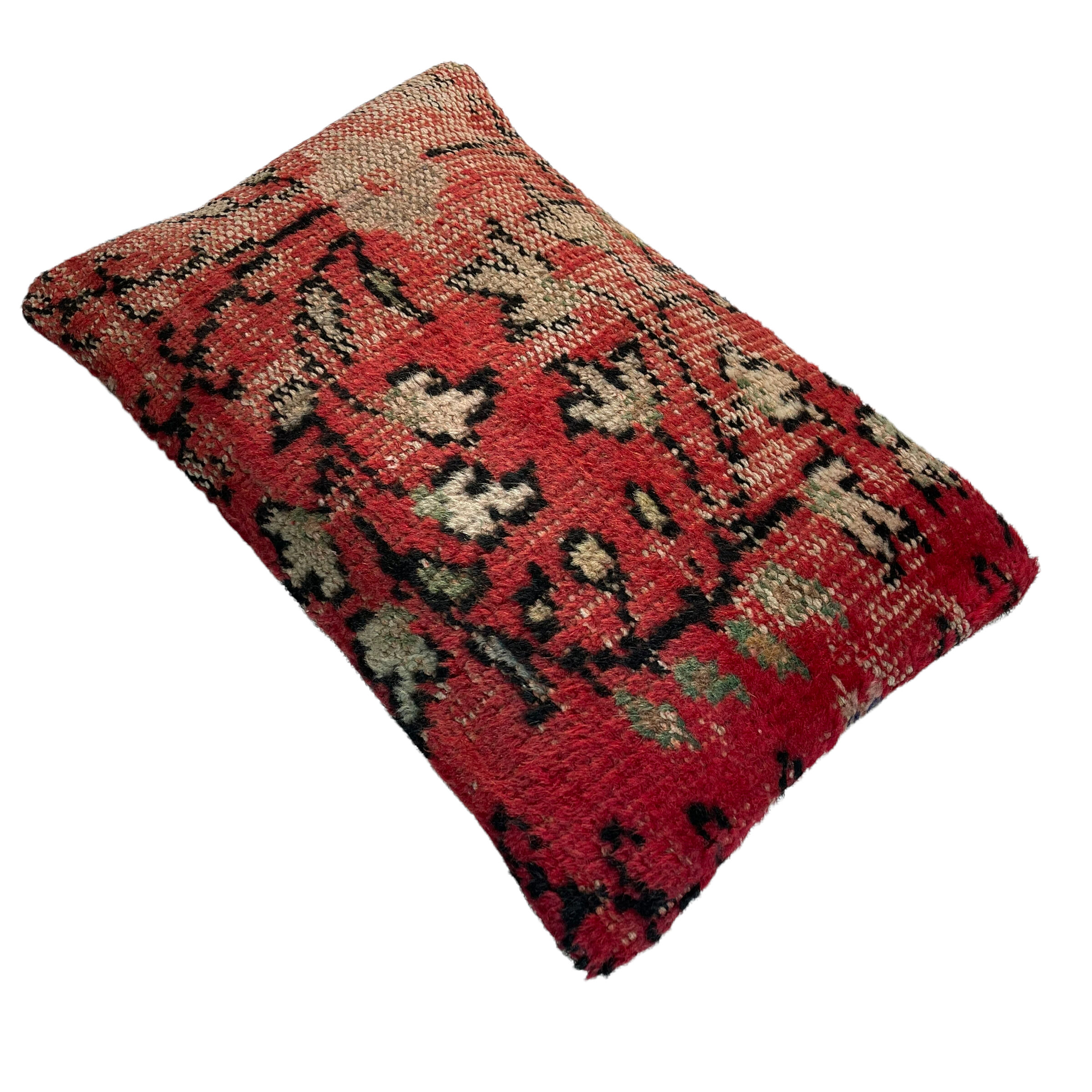 Vintage turkish handmade cushion cover , 30 x 50 cm
