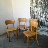 Set de 4 chaises bistrot Thonet