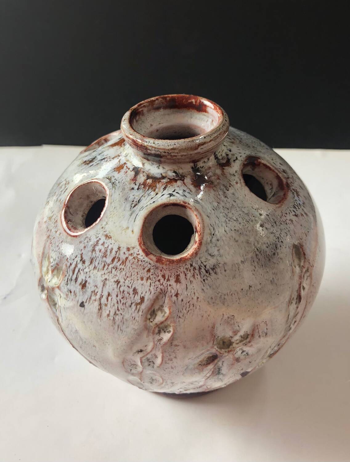 Vase pique fleur Vallauris