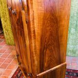 Art decó vintage Brocante burr walnut compactum wardrobe 1920-1930