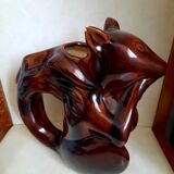Very vintage squirrel-shaped decanter