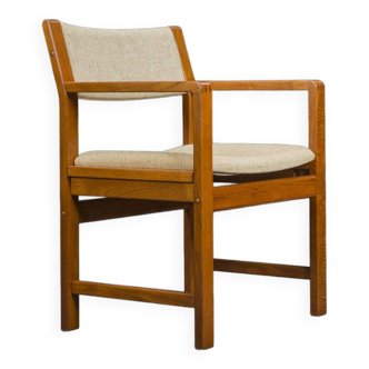 Mid-Century Armchair Teak and Woole, 1960s