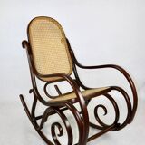 Vintage Brown Rocking Chair