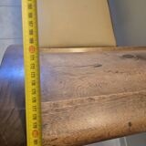 Solid walnut sofa