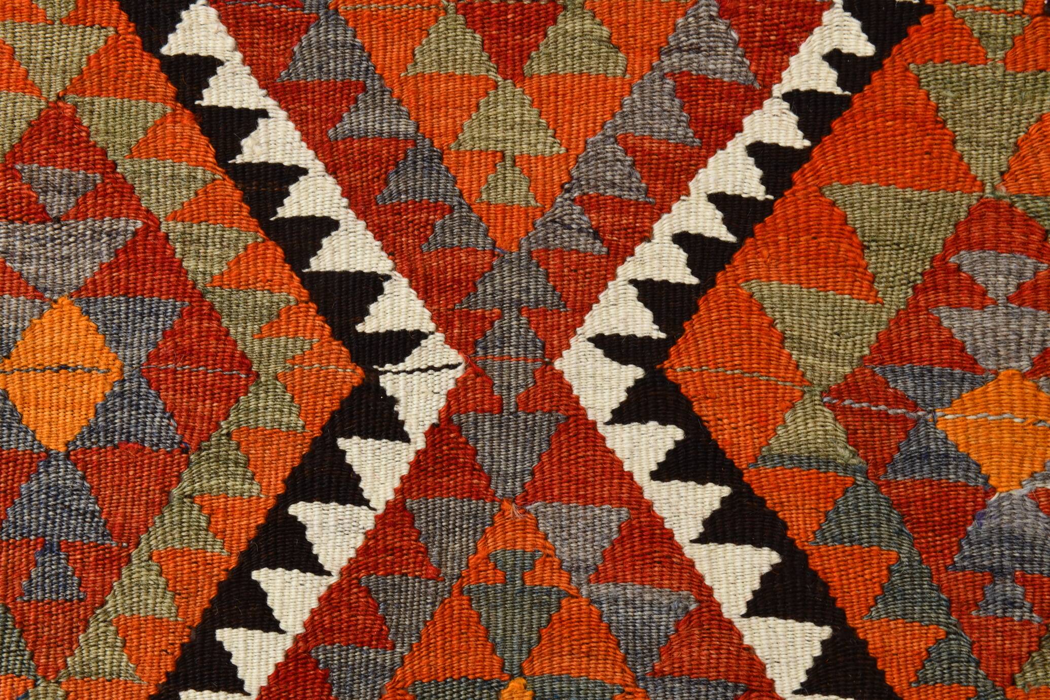 Turkish Flatweave Kilim Rug, 165x317 Cm