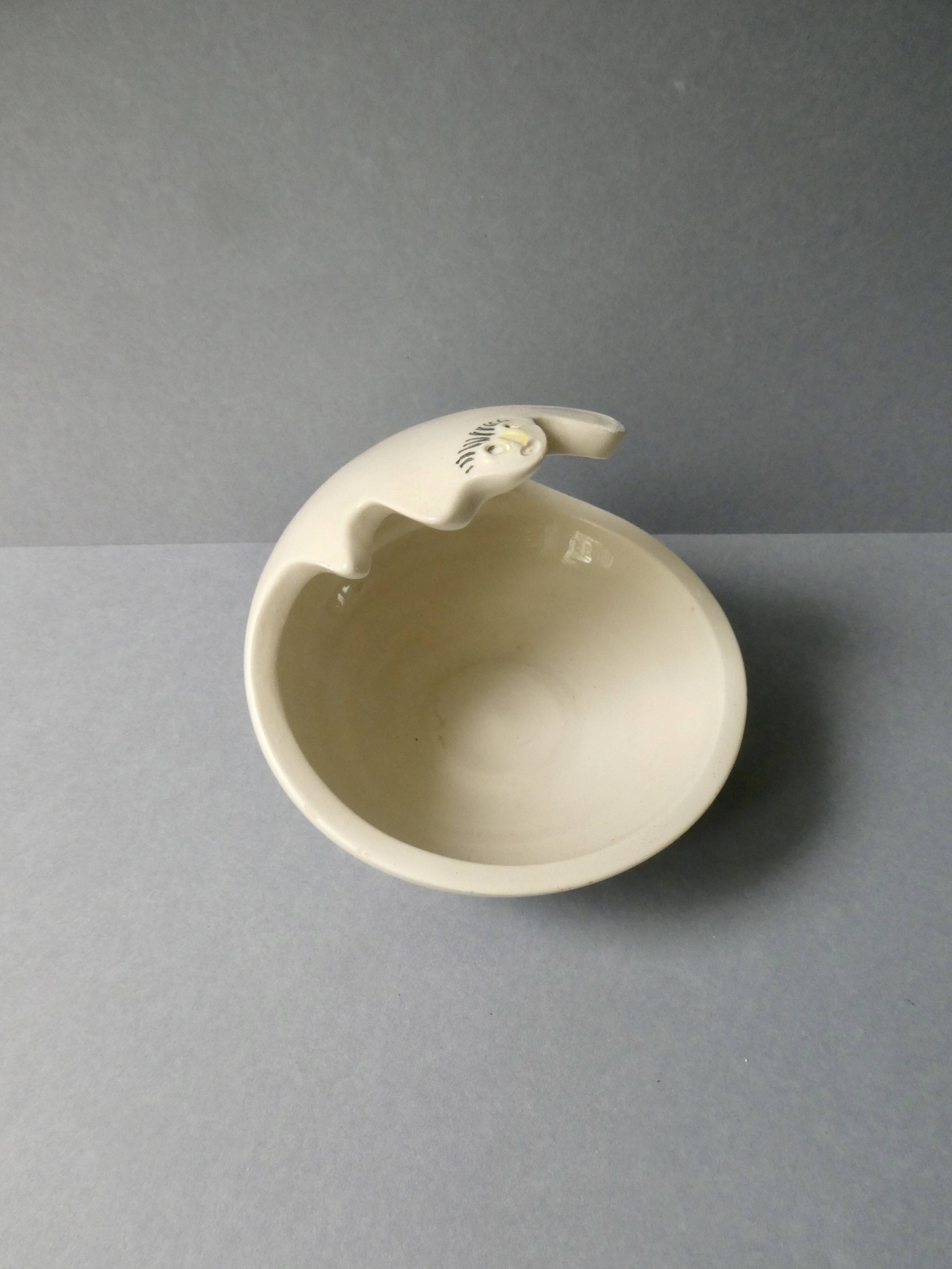 Cup, ceramic pocket tray florence arval paris