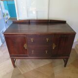 Vintage Sideboard - 2 side doors and 2 drawers - 1950s