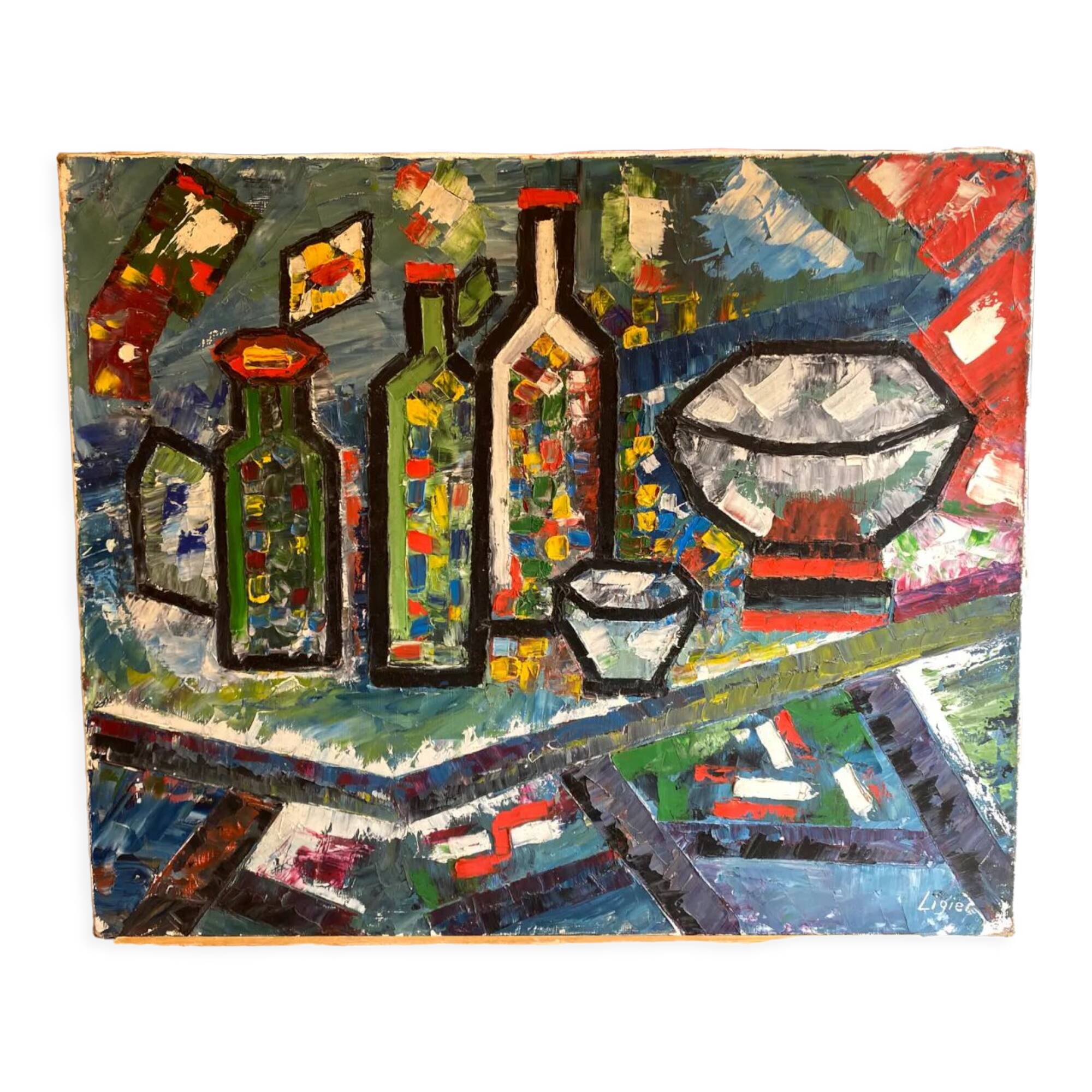 Still life signed Ligier