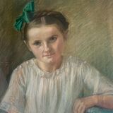 Portrait of a girl, 1950s