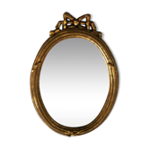 Miroir bois doré 21x31cm